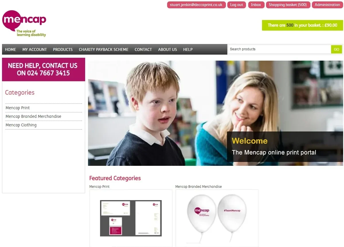 Mencap - Screenshot