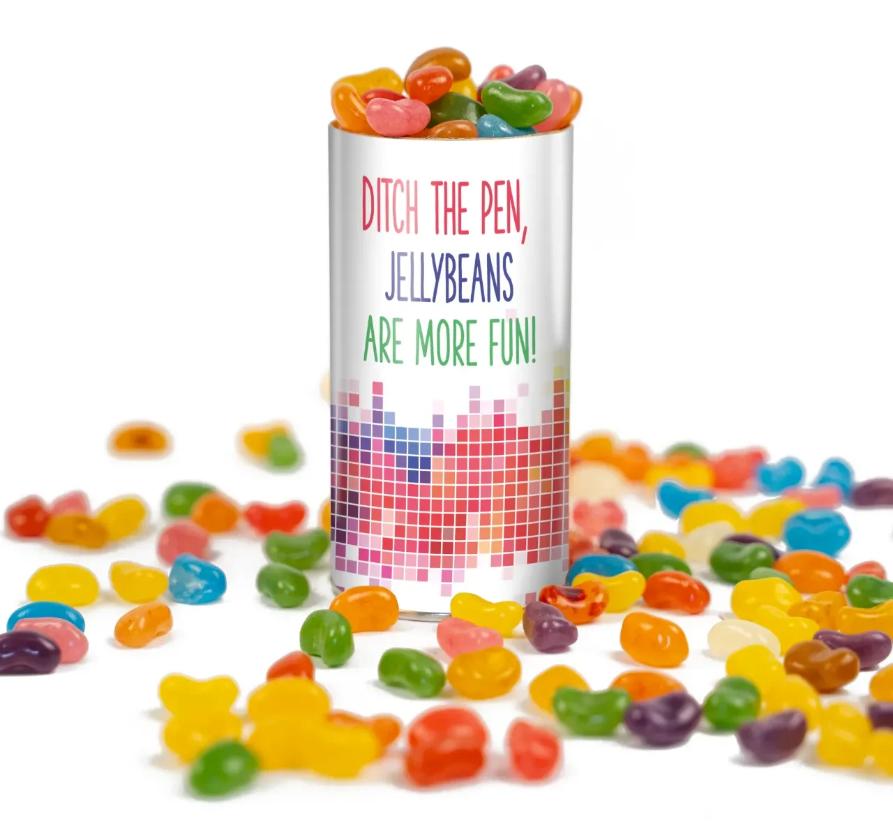 Providore Jelly Bean Gift Tube DITCH THE PEN